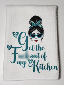 Out of my Kitchen Tea Towel